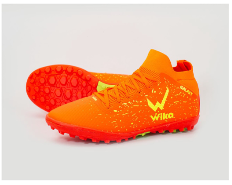Giày đá bóng Wika Galaxy da microfiber giày đá banh khâu full đế ôm chân siêu bền